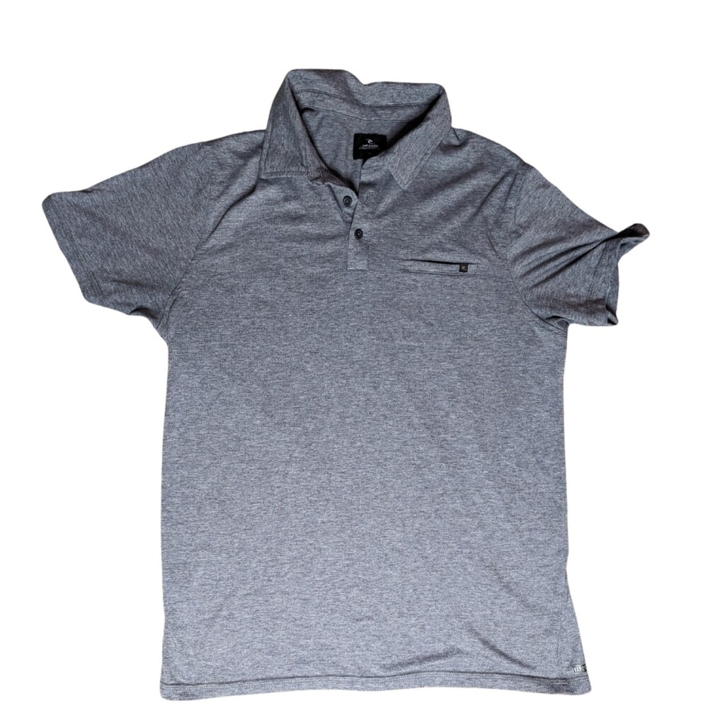 Gray Ripcurl Vaporcool Shirtsleeve Shirt size Men's Medium